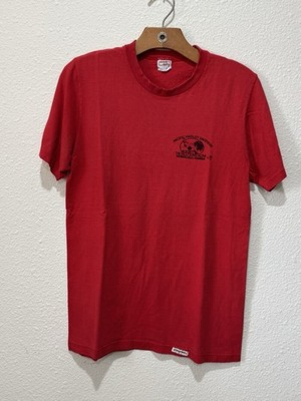 Vintage 80s Crazy Shirts Pacific Harley Davidson Eagle Hawaii T-Shirt Men M Red